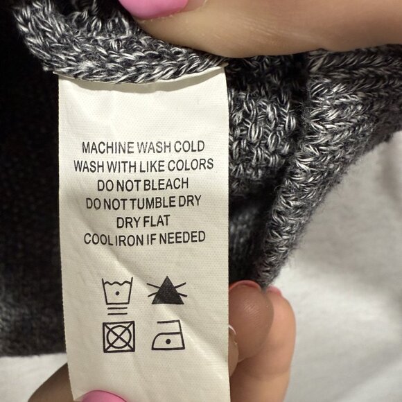 Carbon2Cobalt Sweater Mens XL Gray V Neck Cotton Pullover Casual Lightweight - Picture 3 of 8